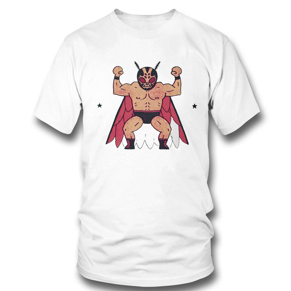 Mothman Luchador Shirt Hoodie