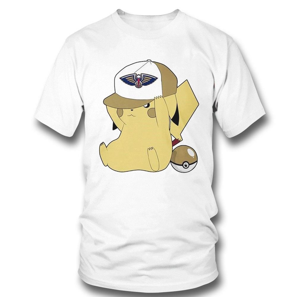 Nba Pikachu New Orleans Pelicans Shirt Hoodie