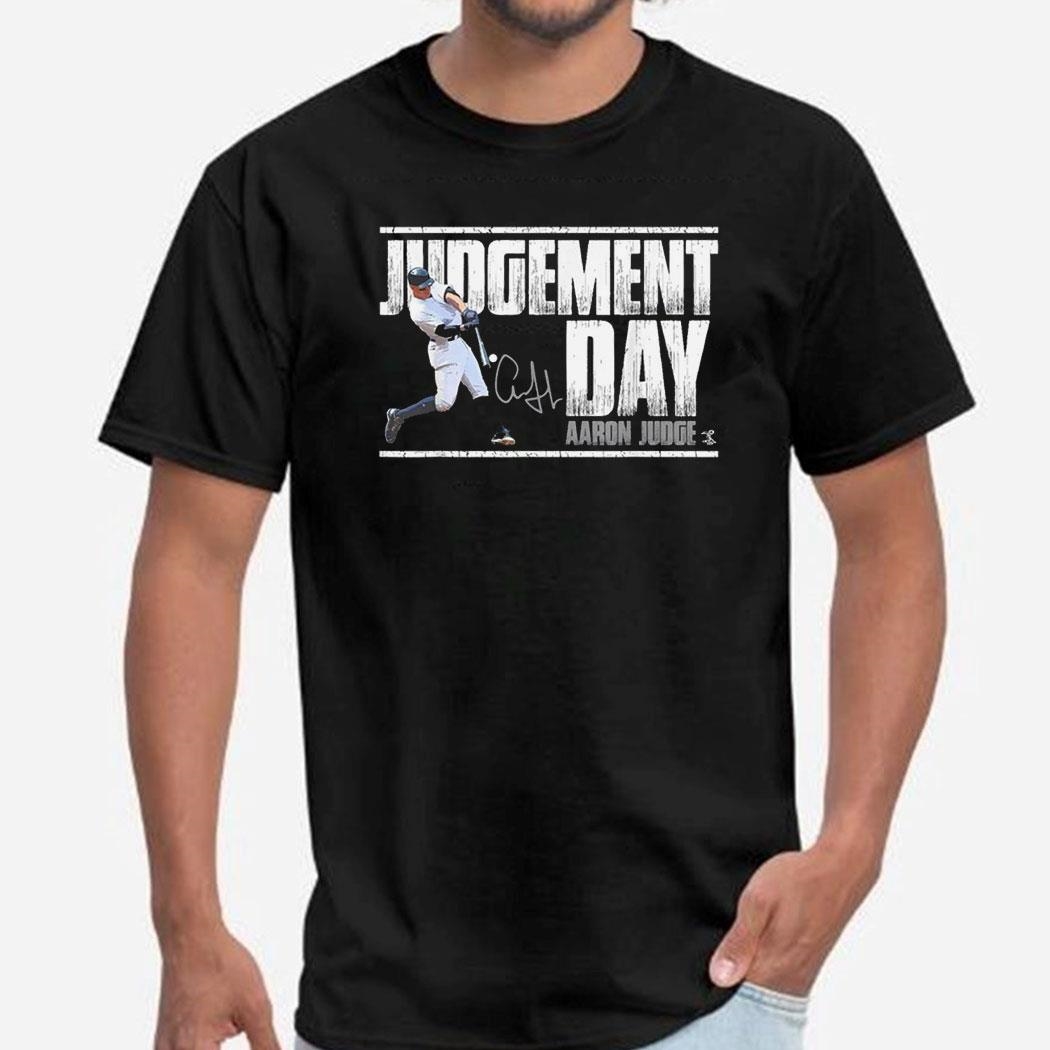 Aaron Judge Judgement Day Signature T-shirt Hoodie