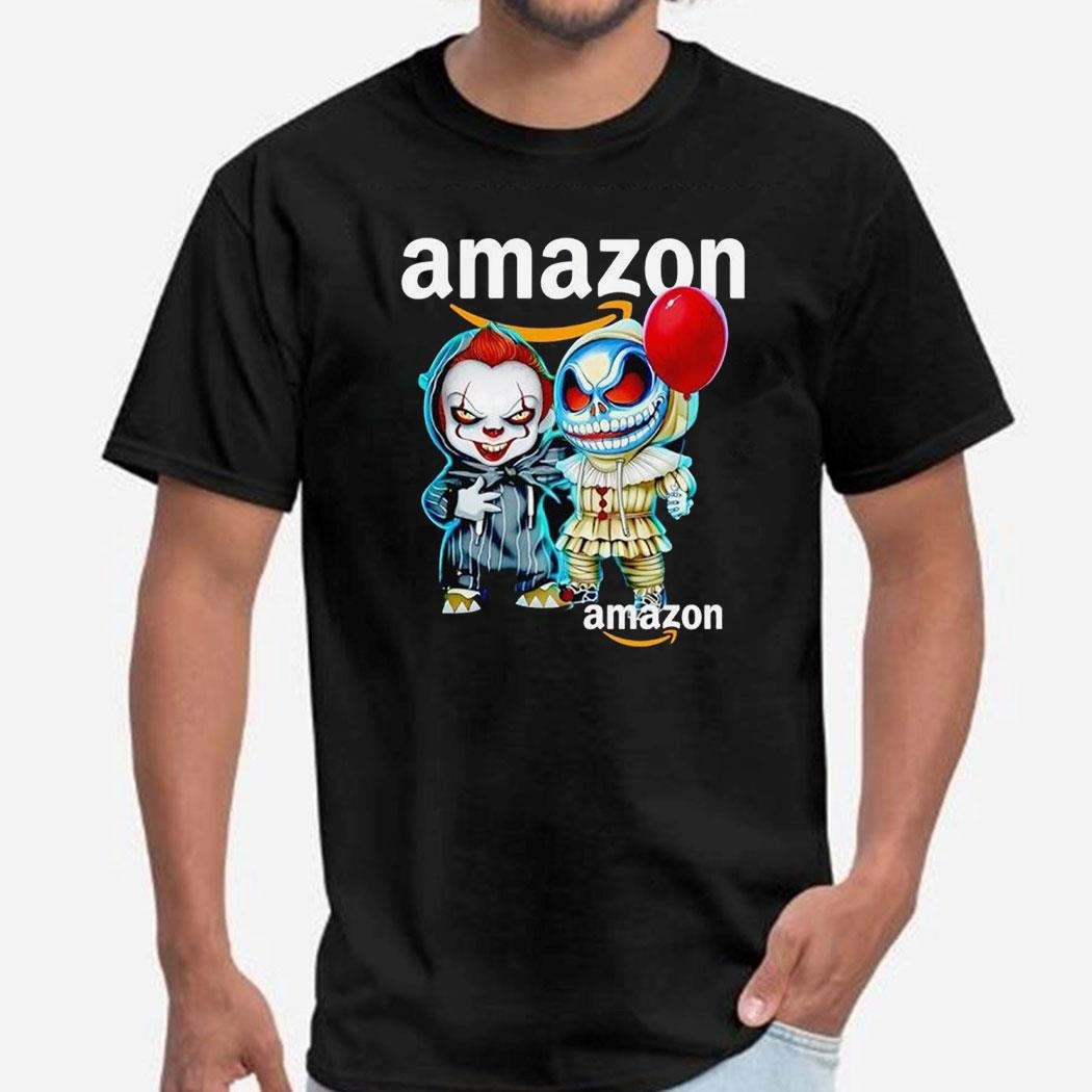 Amazon Pennywise And Jack Skellington Shirt Hoodie