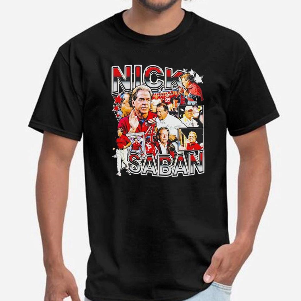 Nick Saban Alabama Big Nick Energy Vintage Shirt