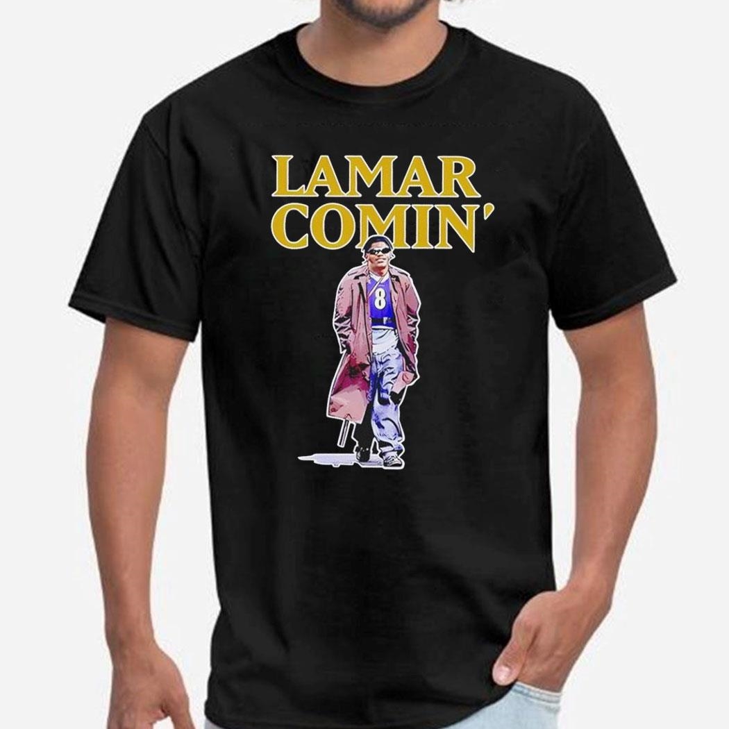 The Hottest Lamar Lamar Comin’ Shirt Hoodie