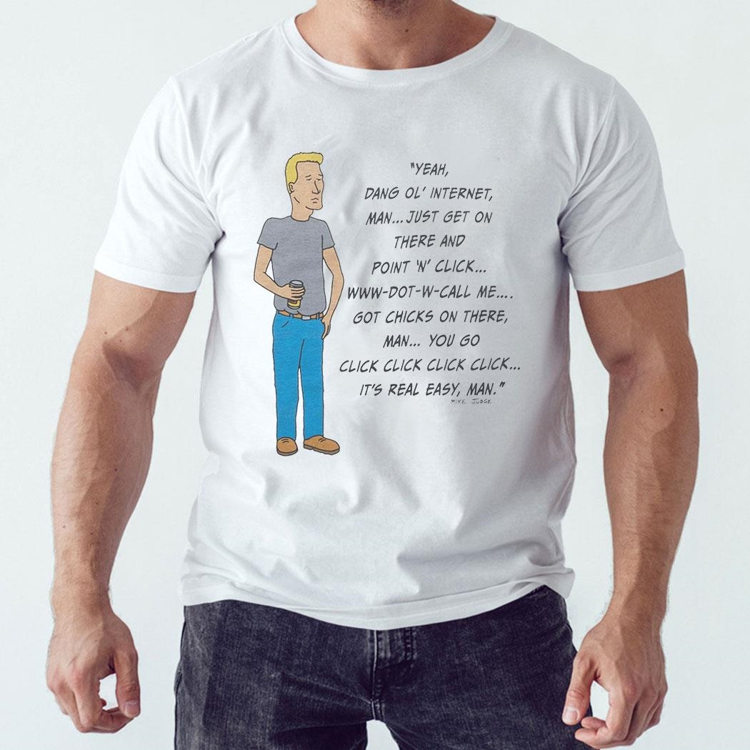 King Of The Hill Boomhauer Shirt
