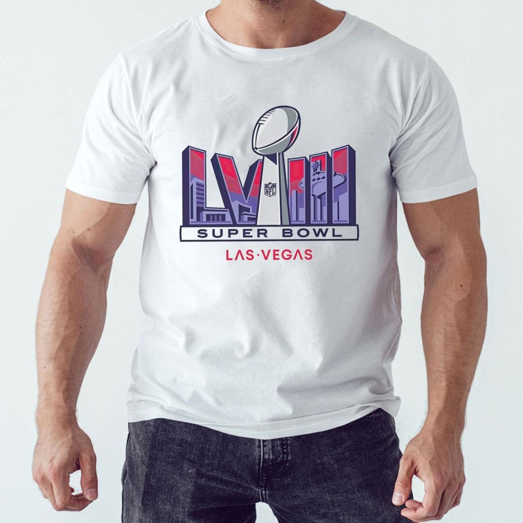 Las Vegas Super Bowl Lviii Shine Down Shirt Hoodie