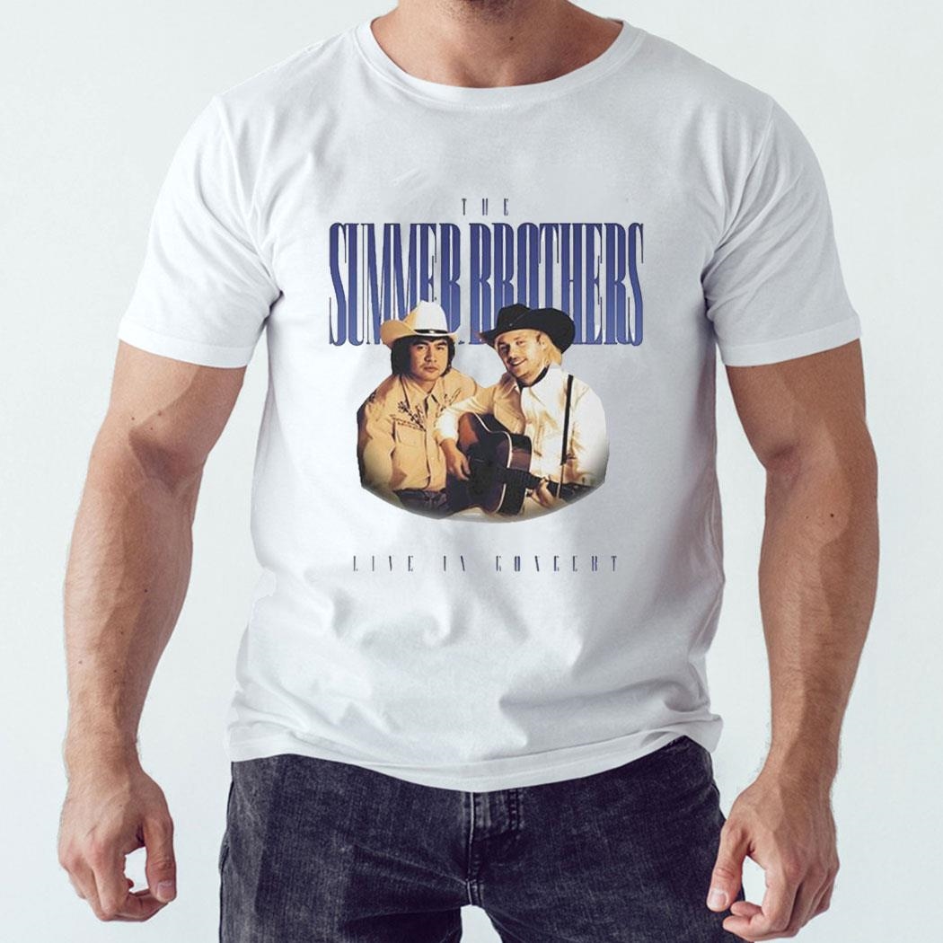 The Summer Brothers Live In Concert T-shirt Hoodie The Summer Brothers Live In Concert T-shirt Hoodie