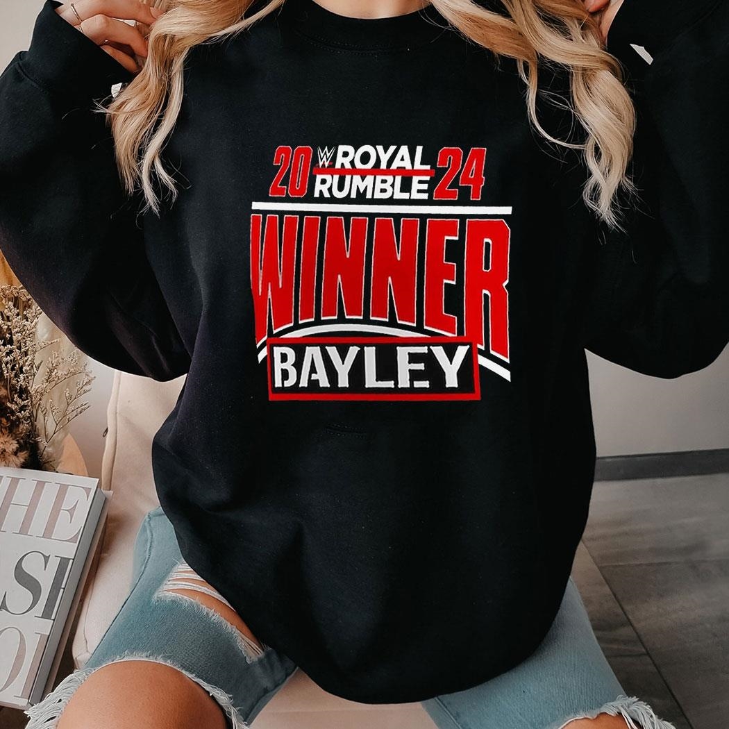 Bayley 2024 Royal Rumble Winner T-shirt Hoodie