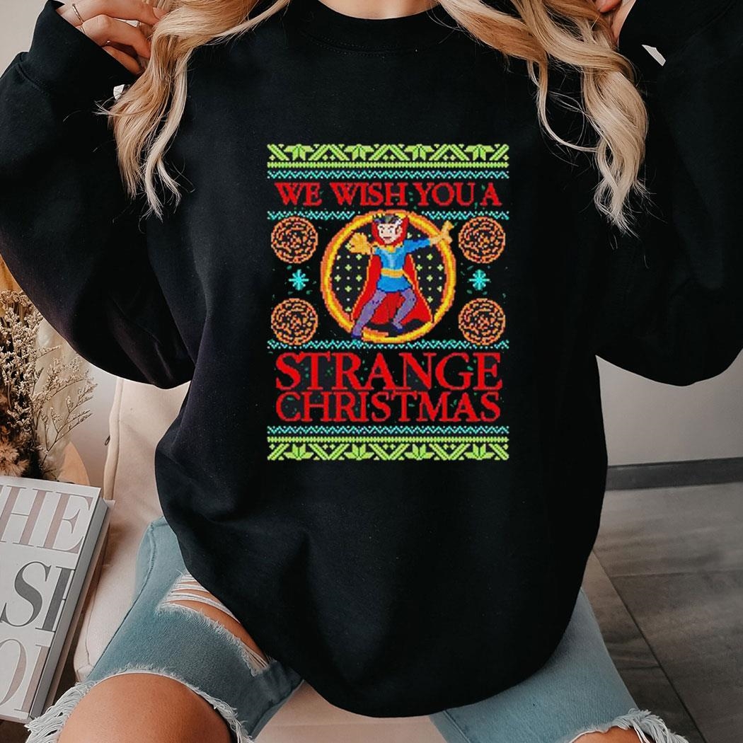 Dr Strange Christmas Pattern Ugly Shirt Hoodie