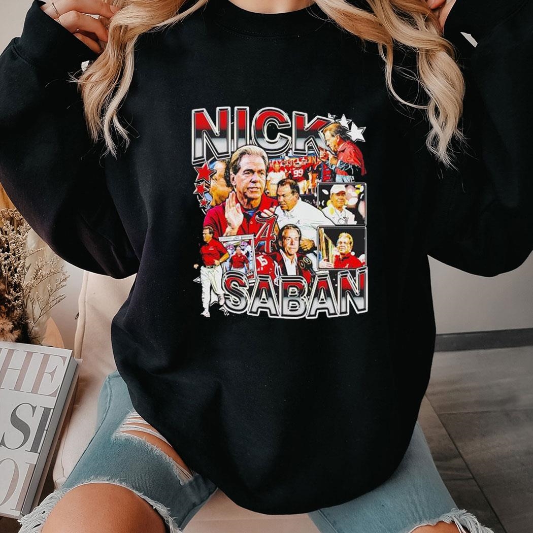 Nick Saban Alabama Big Nick Energy Vintage Shirt