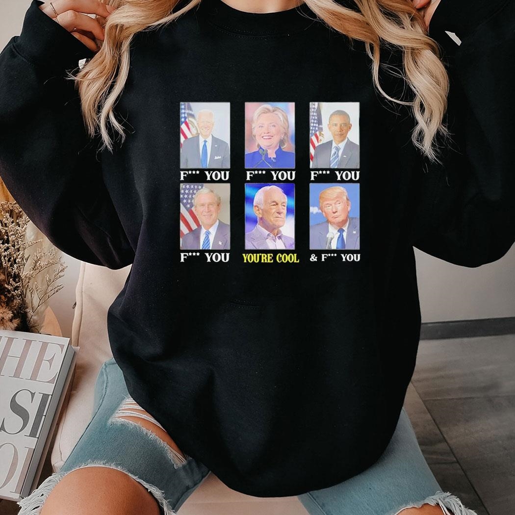 Ron Paul Is Cool Shirt Hoodie