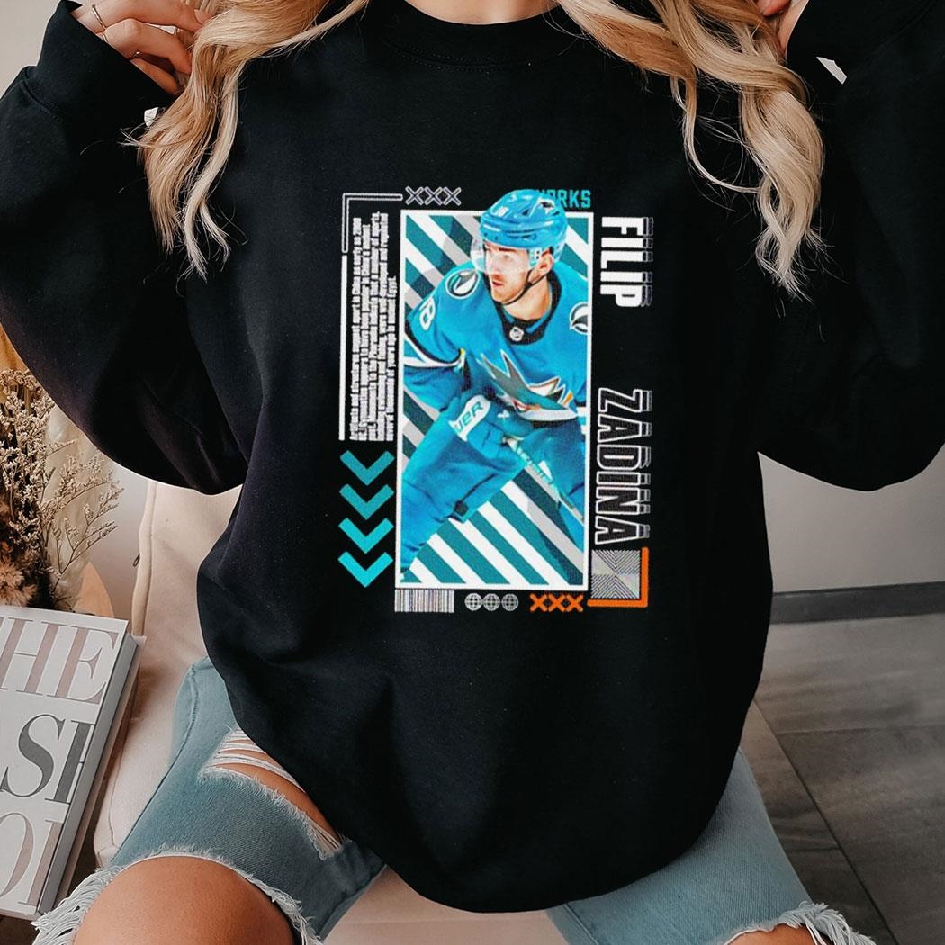 San Jose Sharks Ice Hockey Filip Zadina Shirt Hoodie