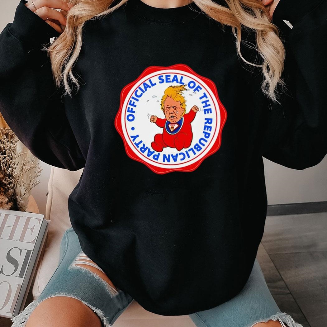 Seal Of The Republican Party Trump Baby Shirt Hoodie Seal Of The Republican Party Trump Baby Shirt Hoodie