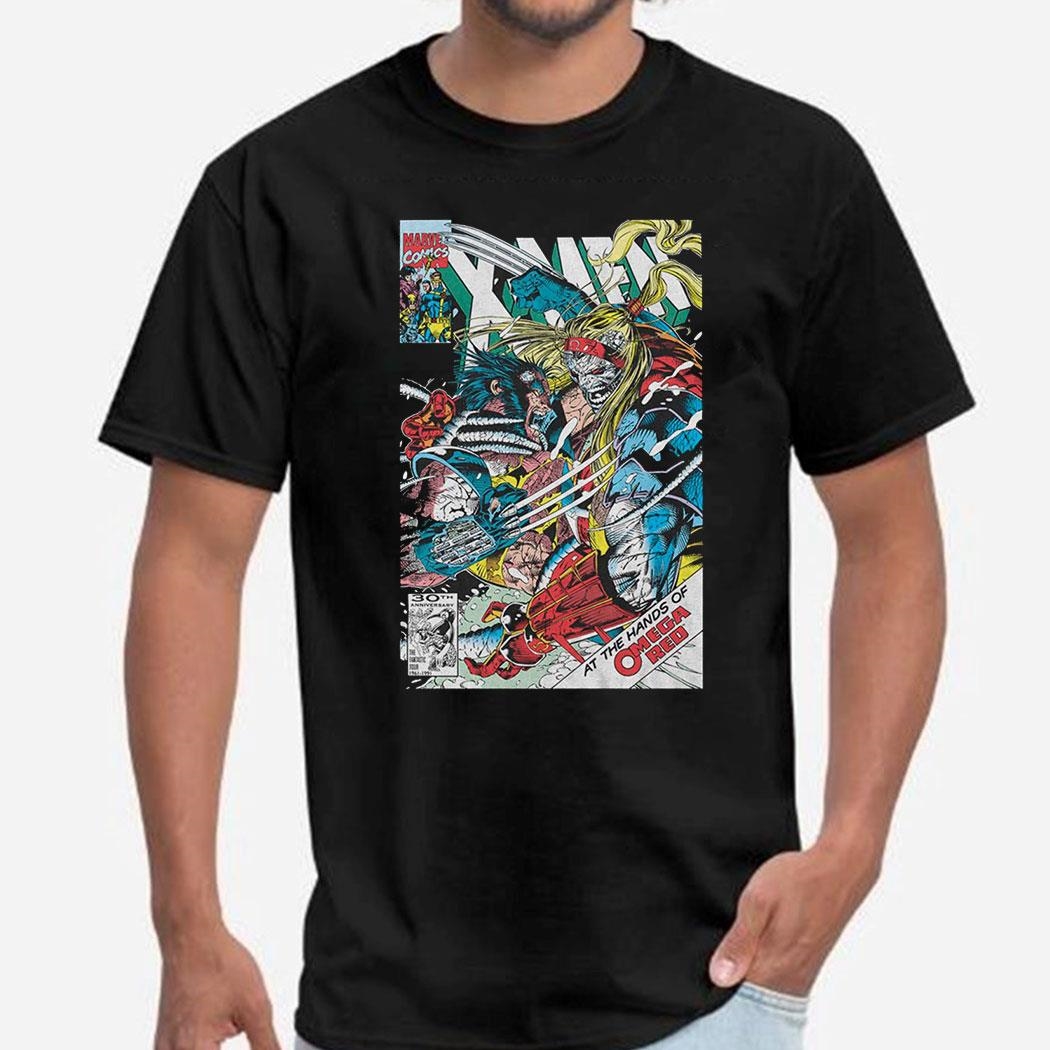 At The Hands Of Omega Red X-men T-shirt Ladies Tee