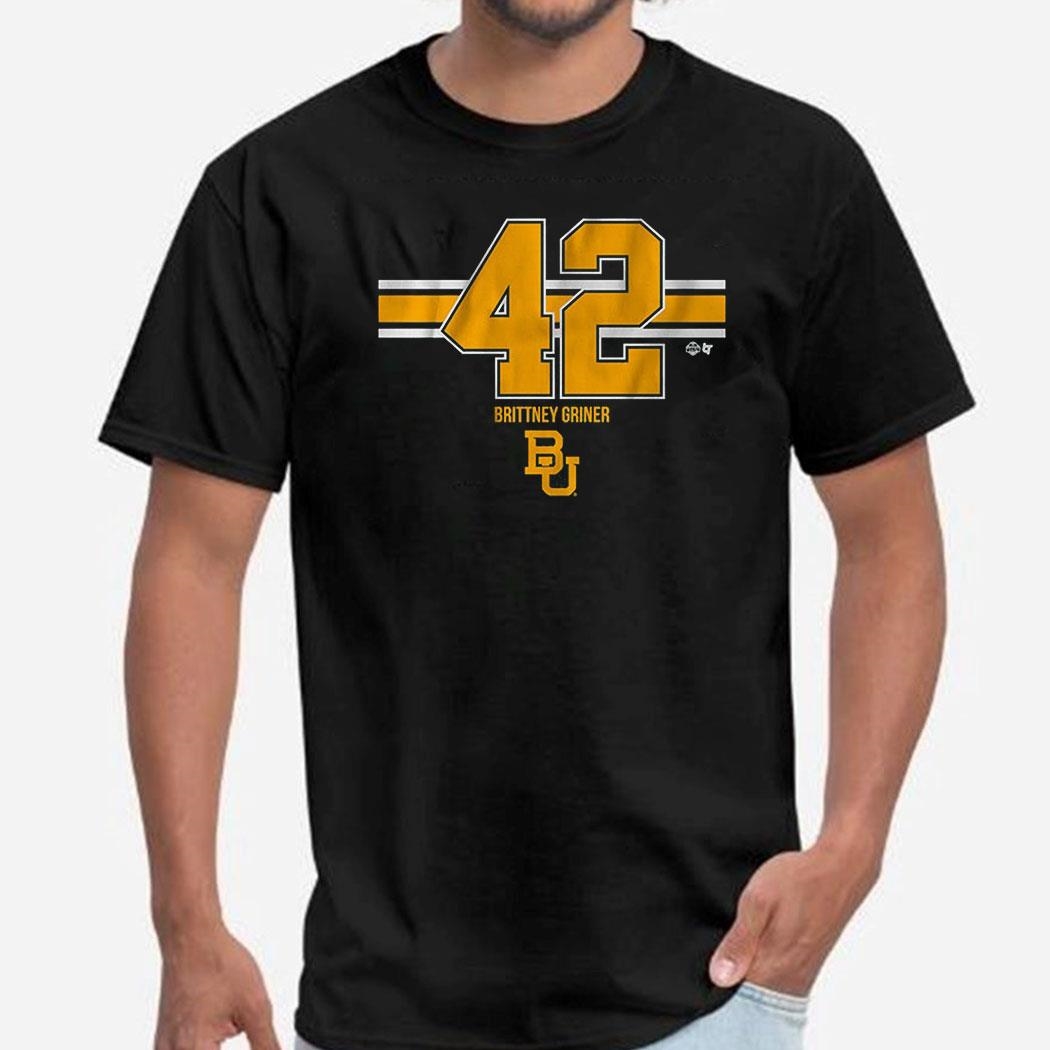 Baylor Basketball Brittney Griner 42 Shirt Ladies Tee