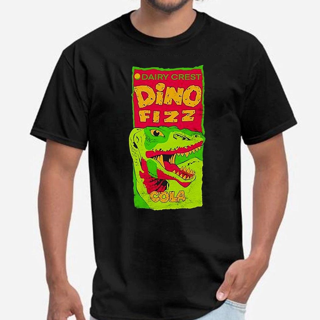 Dairy Crest Dino Fizz Cola Shirt Ladies Tee