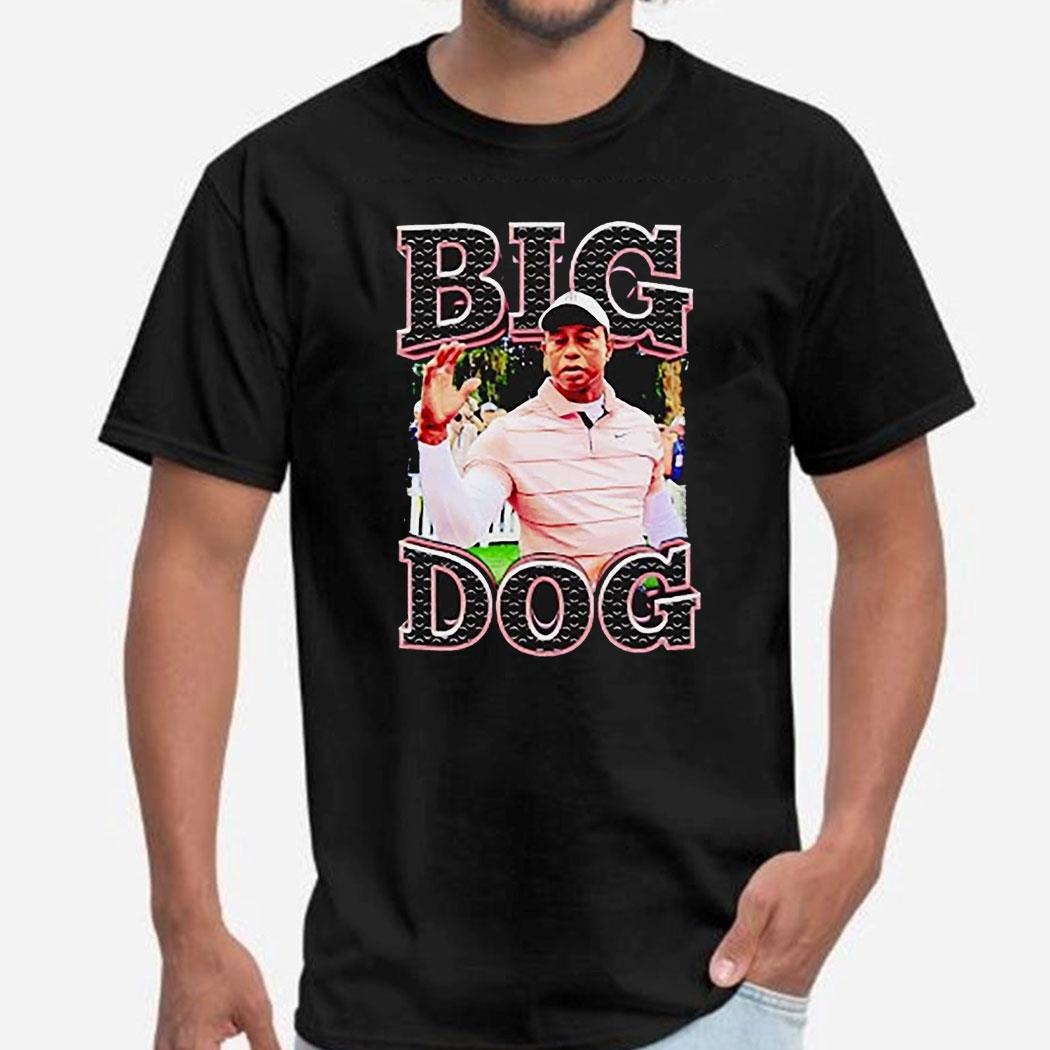 Tiger Woods Big Dog Shirt Ladies Tee