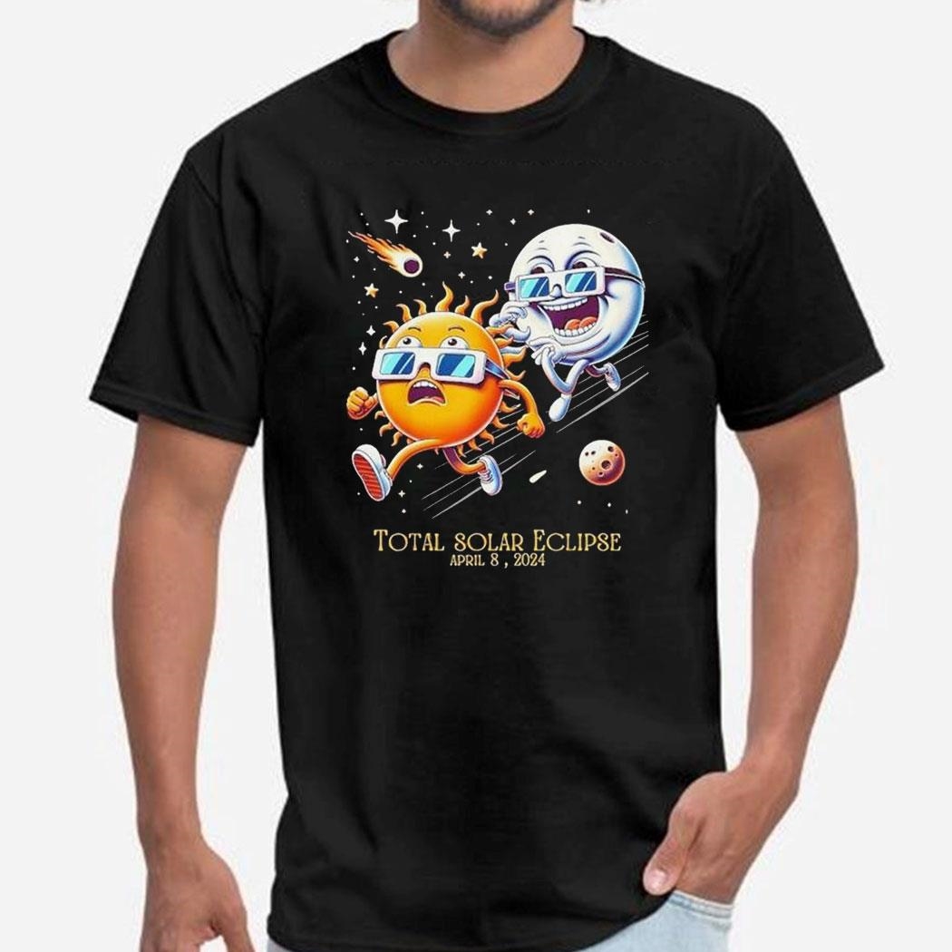 Total Solar Eclipse April 8 2024 Shirt Ladies Tee