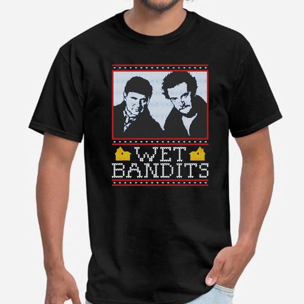 Wet Bandits Christmas Ugly Shirt Hoodie