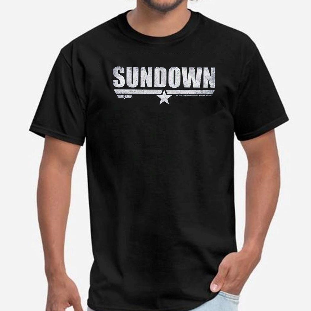 Youth Sundown Top Gun Shirt Ladies Tee