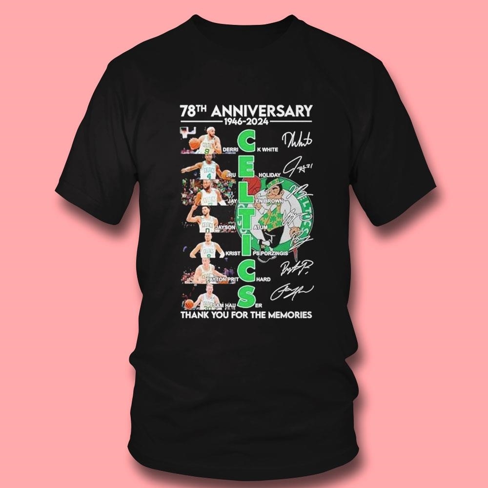 78th Anniversary 1946 2024 Thank You For The Memories Shirt Hoodie