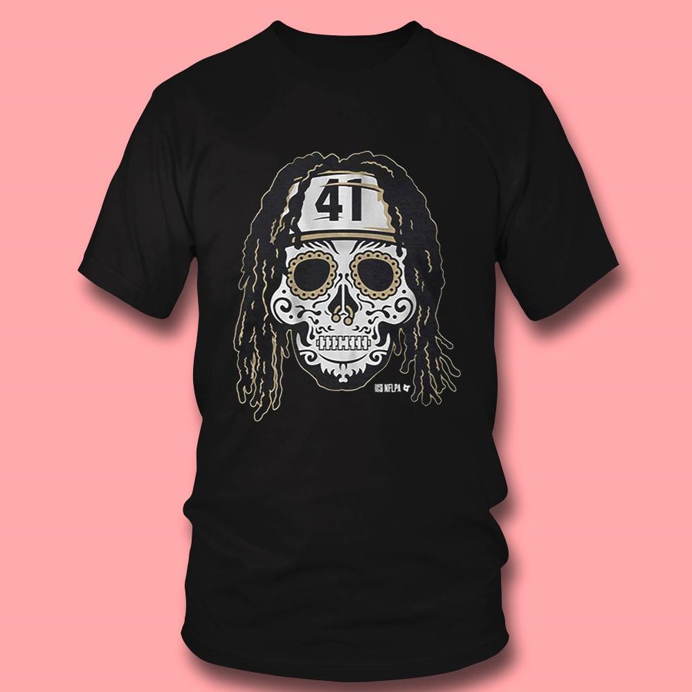 Alvin Kamara Sugar Skull 41 Shirt Hoodie
