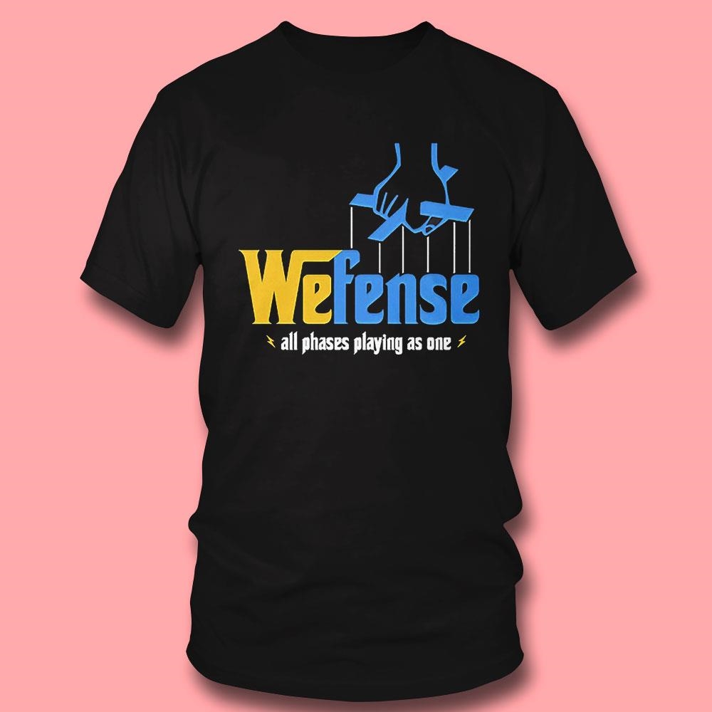 Los Angeles Chargers We Fense All Phrases Playing As One Shirt Hoodie