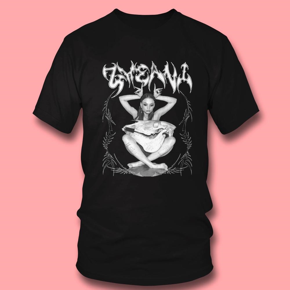 Official Zheani Merch Store Satanic Prostitute Black Attractive Shirt Official Zheani Merch Store Satanic Prostitute Black Attractive Shirt