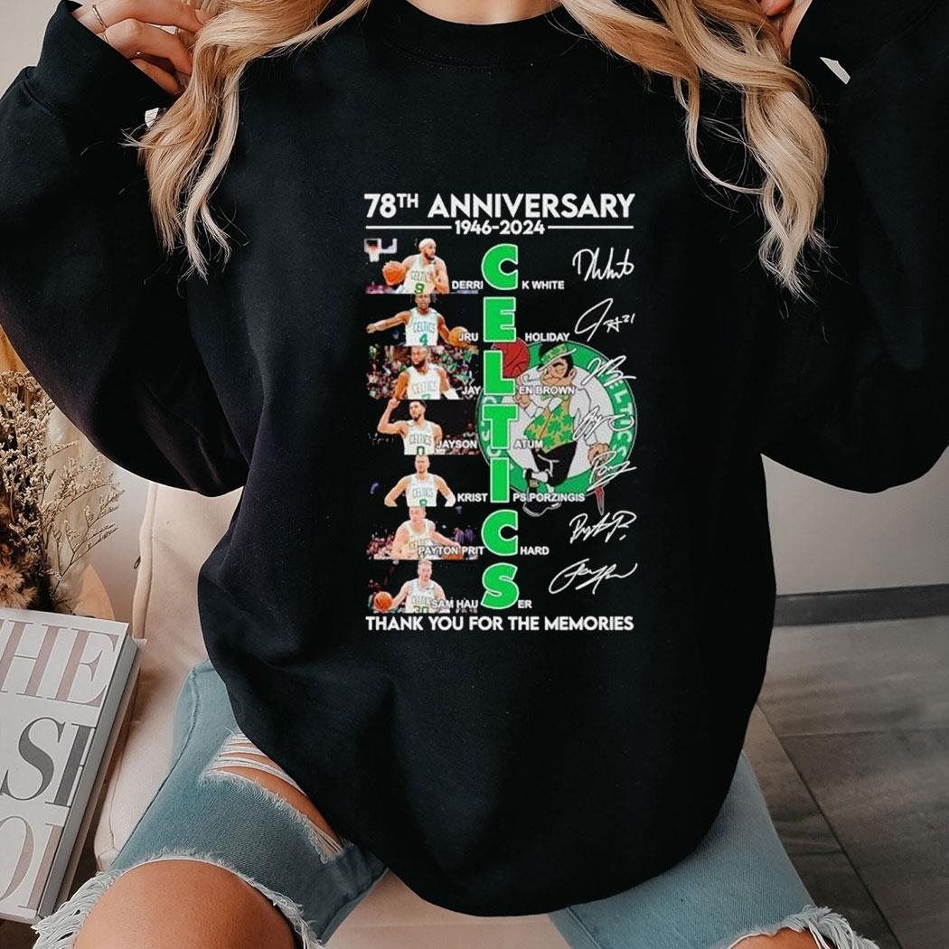 78th Anniversary 1946 2024 Thank You For The Memories Shirt Hoodie 78th Anniversary 1946 2024 Thank You For The Memories Shirt Hoodie