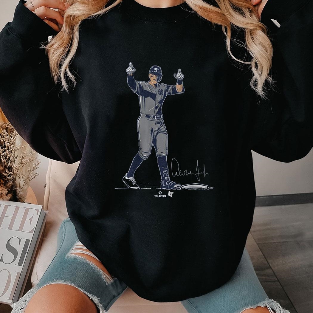Aaron Judge Superstar Pose Shirt Ladies Tee