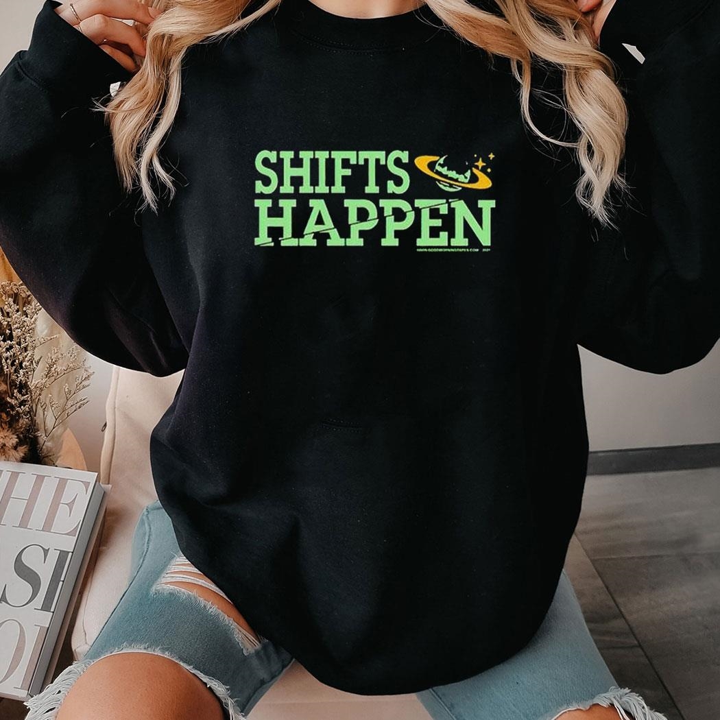 Antoni Porowski Wearing Shifts Happen Shirt Hoodie
