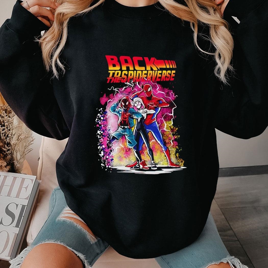 Back To The Spiderverse Shirt Ladies Tee Back To The Spiderverse Shirt Ladies Tee