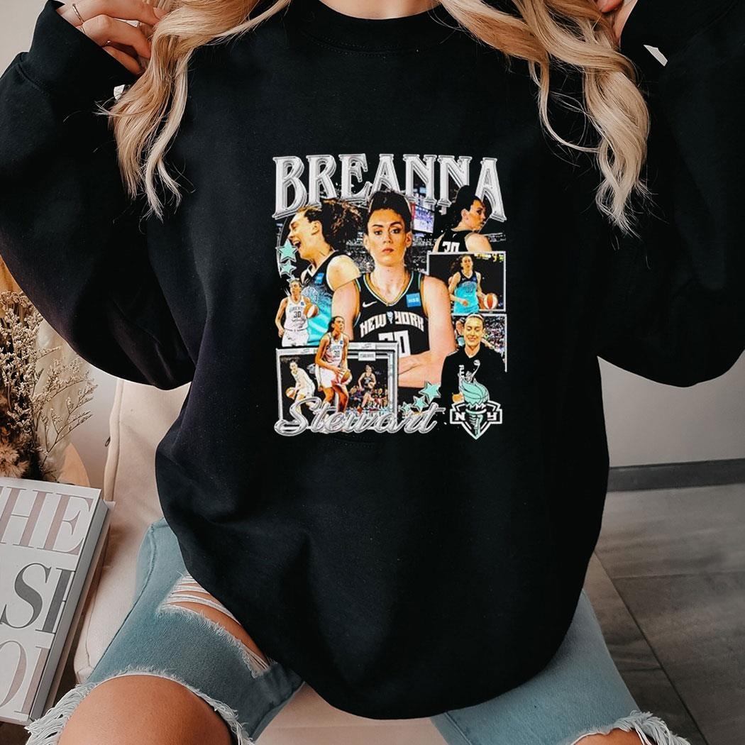 Breanna Stewart New York Liberty Vintage Shirt Ladies Tee