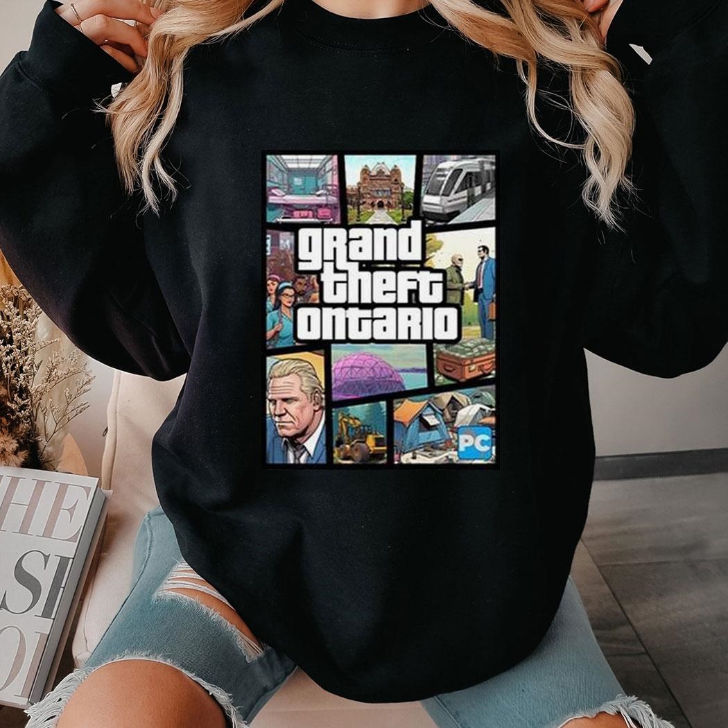 Doug Ford’s Grand Theft Ontario Shirt Ladies Tee