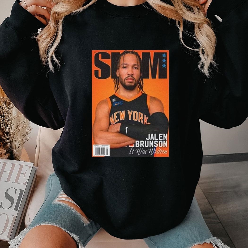 Jalen Brunson Shirt Jalen Brunson New York Knicks Nba Slam Shirt Hoodie