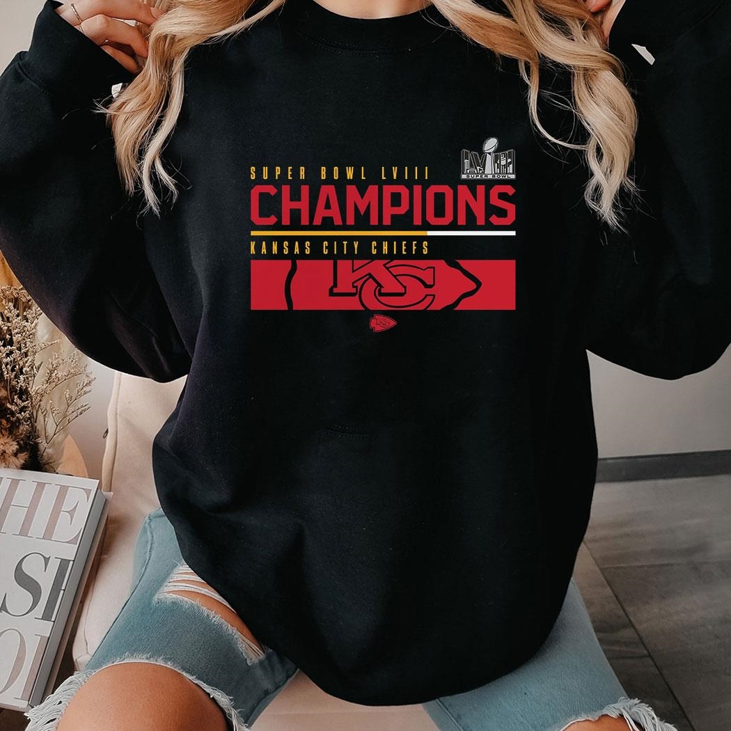 Kansas City Chiefs Super Bowl Lviii Champions Hoodie Shirt
