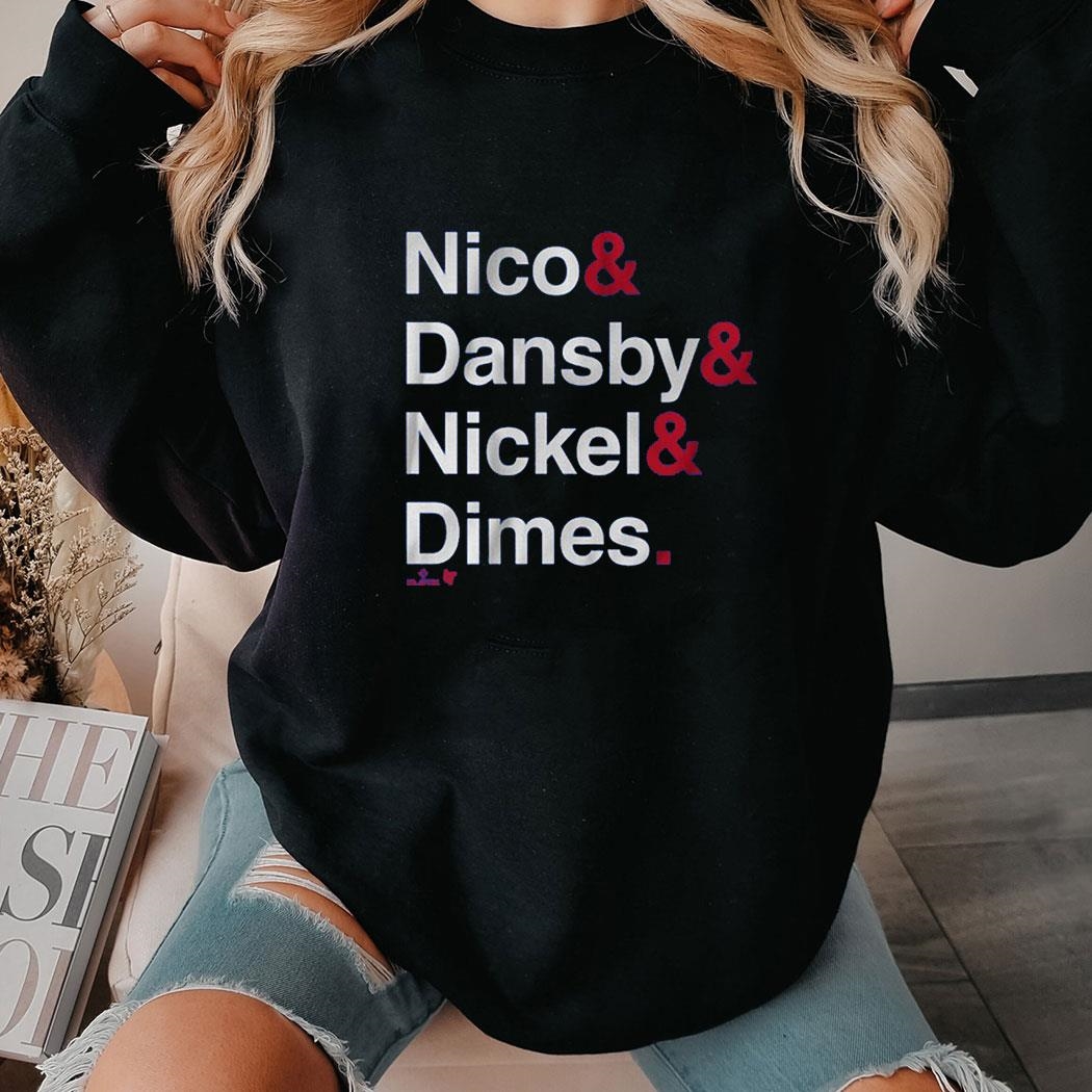 Official Nico Dansby Nickel Dimes Shirt Ladies Tee