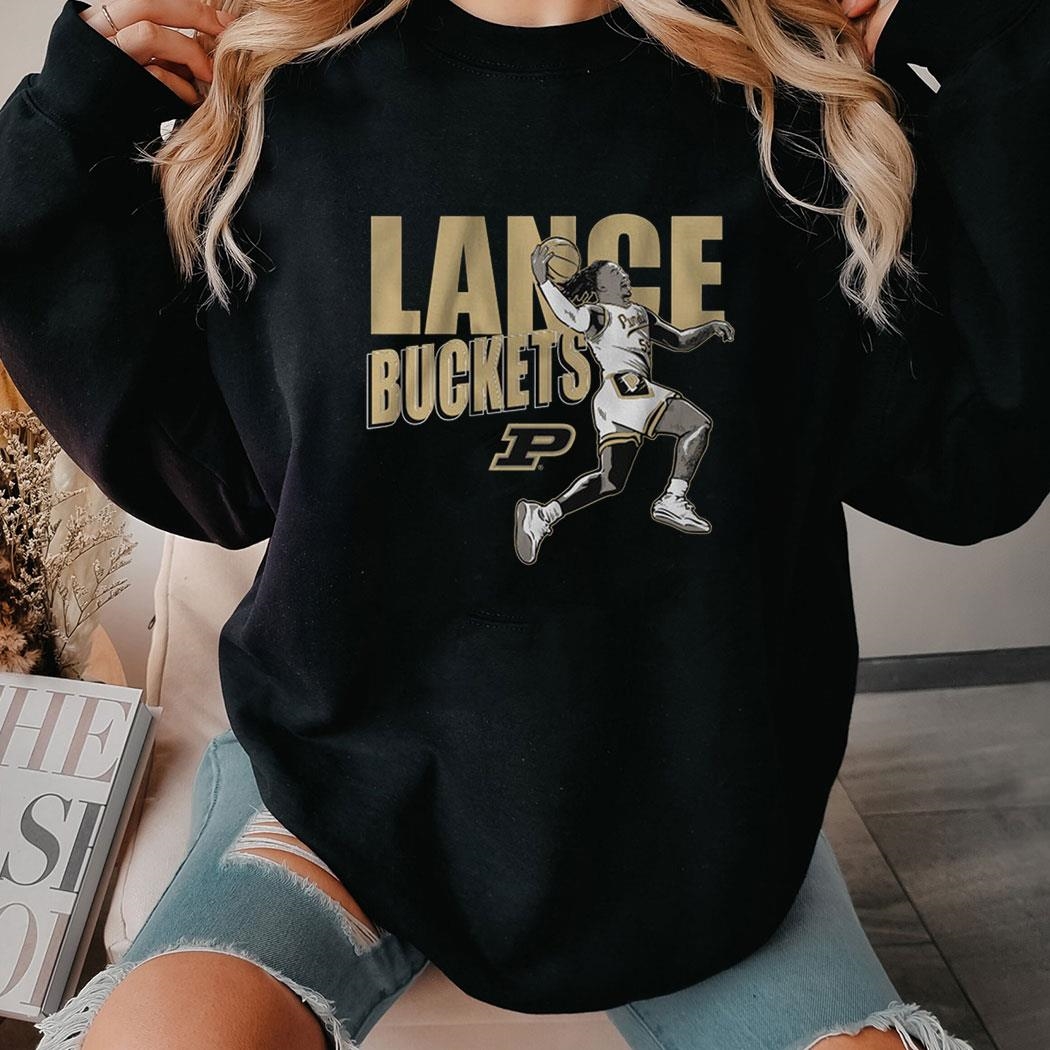 Official Purdue Basketball Lance Jones Buckets Shirt Official Purdue Basketball Lance Jones Buckets Shirt