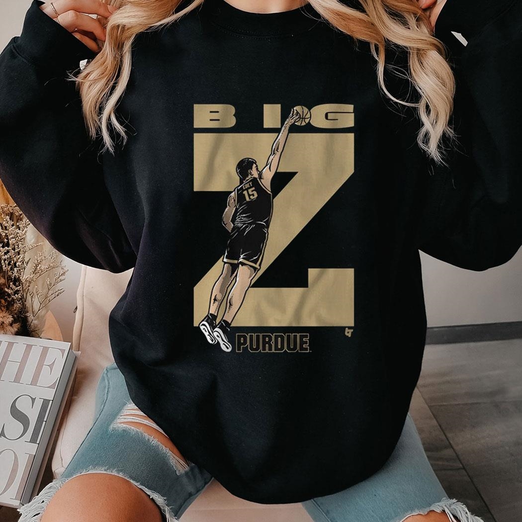 Official Purdue Basketball Zach Edey Big Z Shirt Official Purdue Basketball Zach Edey Big Z Shirt