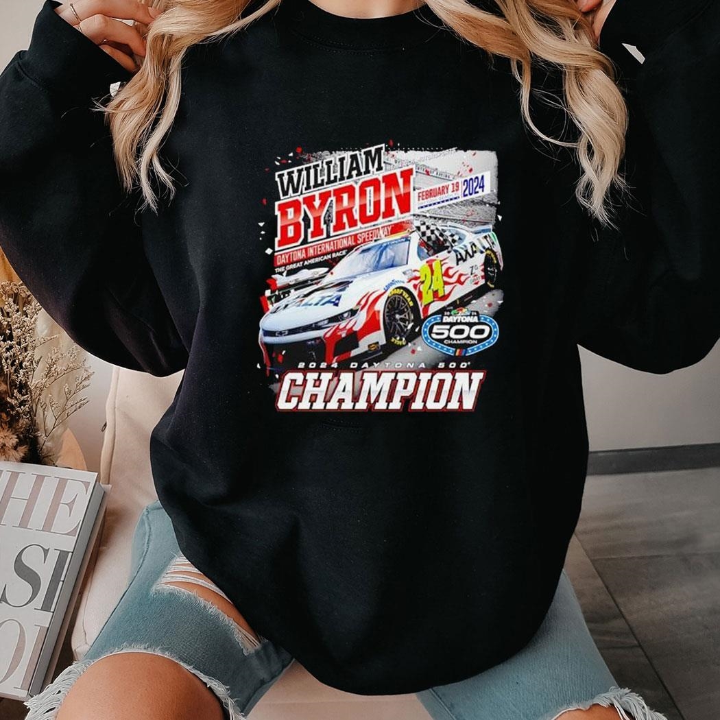 Official William Byron 2024 Daytona 500 Champion Past Champions Shirt Ladies Tee Official William Byron 2024 Daytona 500 Champion Past Champions Shirt Ladies Tee