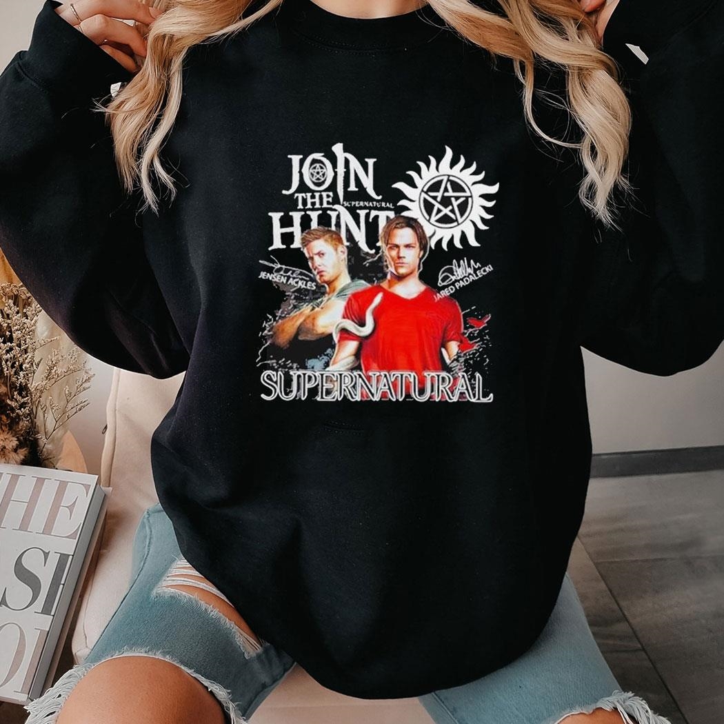 Supernatural Join The Hunt T-shirt Ladies Tee