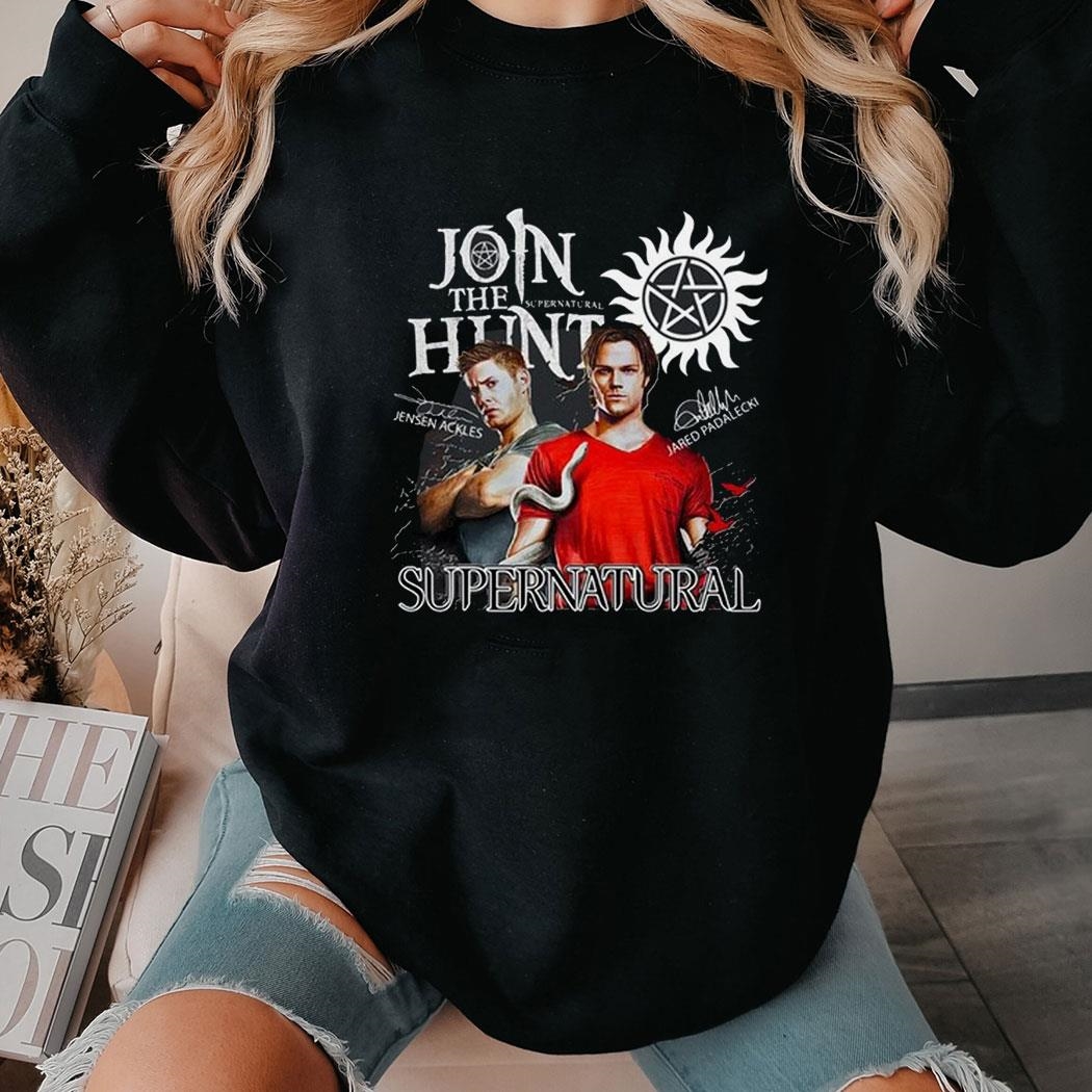 Supernatural Join The Hunt T-shirt Sweatshirt