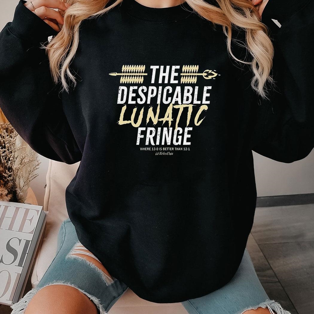 The Despicable Lunatic Fringe T-shirt Ladies Tee