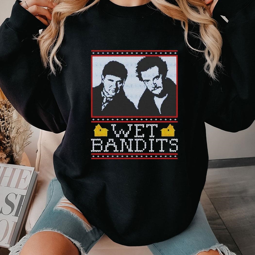 Wet Bandits Christmas Ugly Shirt Hoodie
