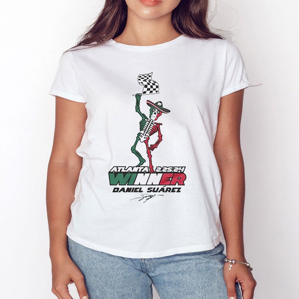 Atlanta Winner Daniel Suarez T-shirt Hoodie