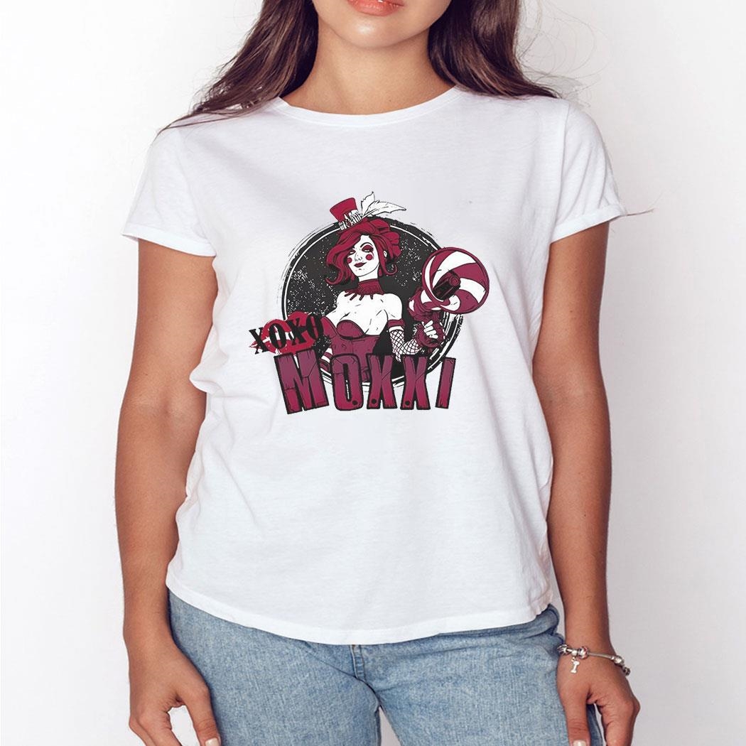 Borderlands 3 Xoxo Moxxi T-shirt Ladies Tee