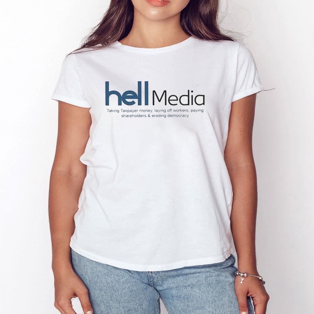 Hell Media Hell Canada Shirt Ladies Tee