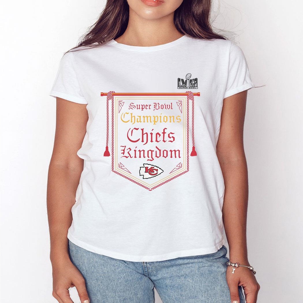 Kansas City Chiefs Super Bowl Lviii Champions On Top Shirt