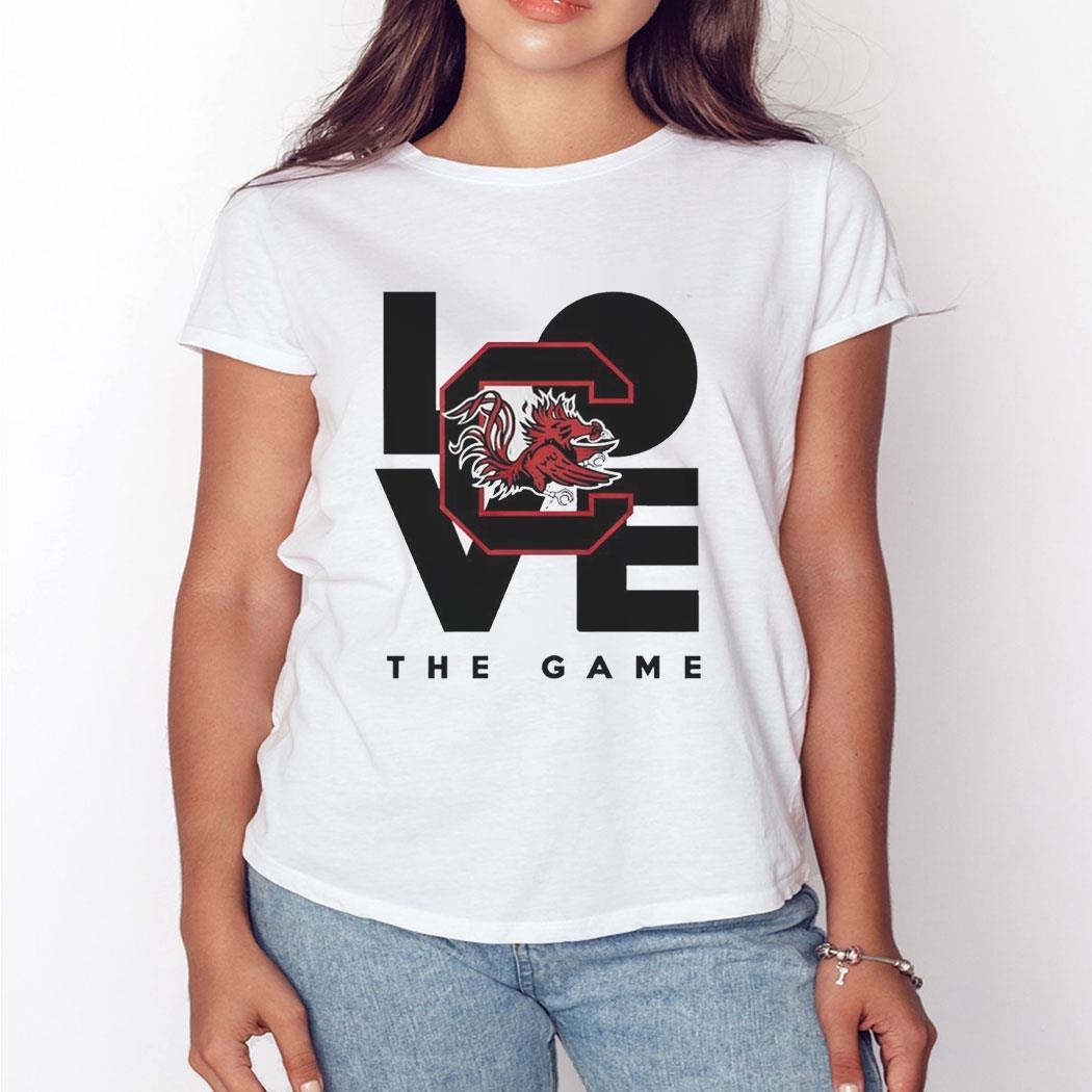 Love The Game South Carolina Gamecocks Women’s Basketball Shirt Hoodie