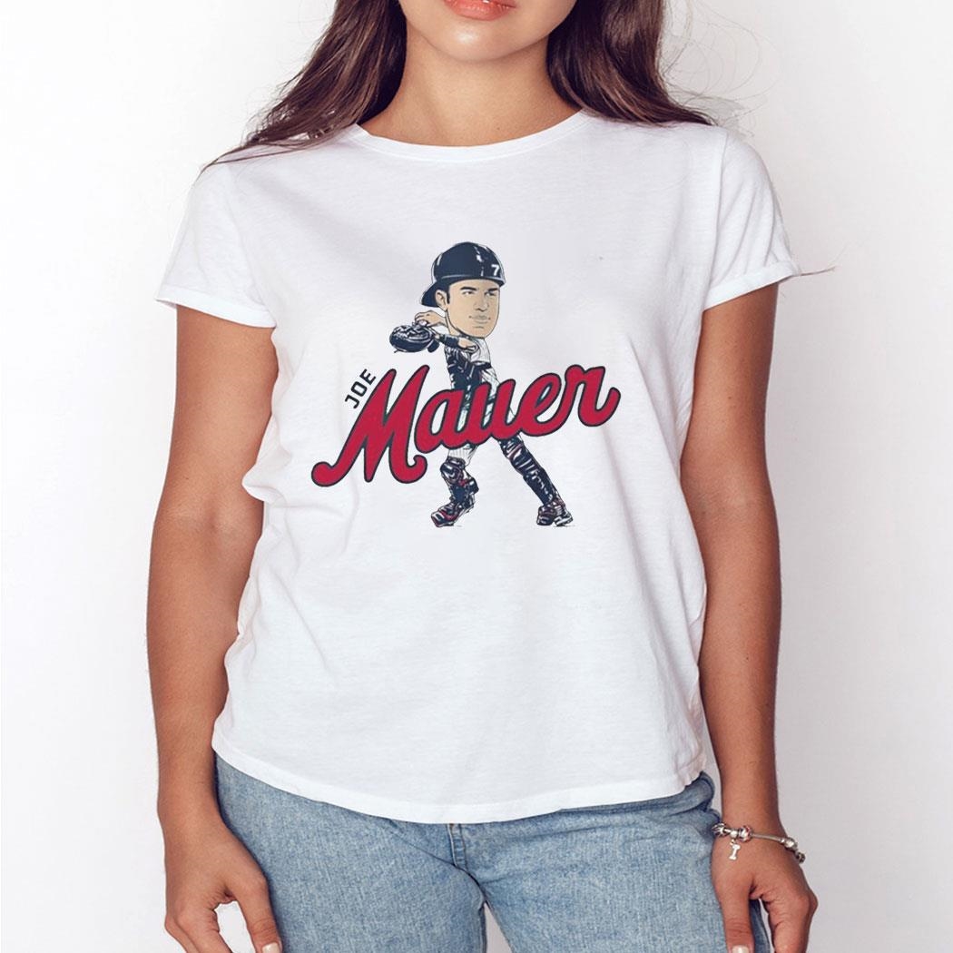 Minnesota Twins Joe Mauer Caricature Shirt Hoodie