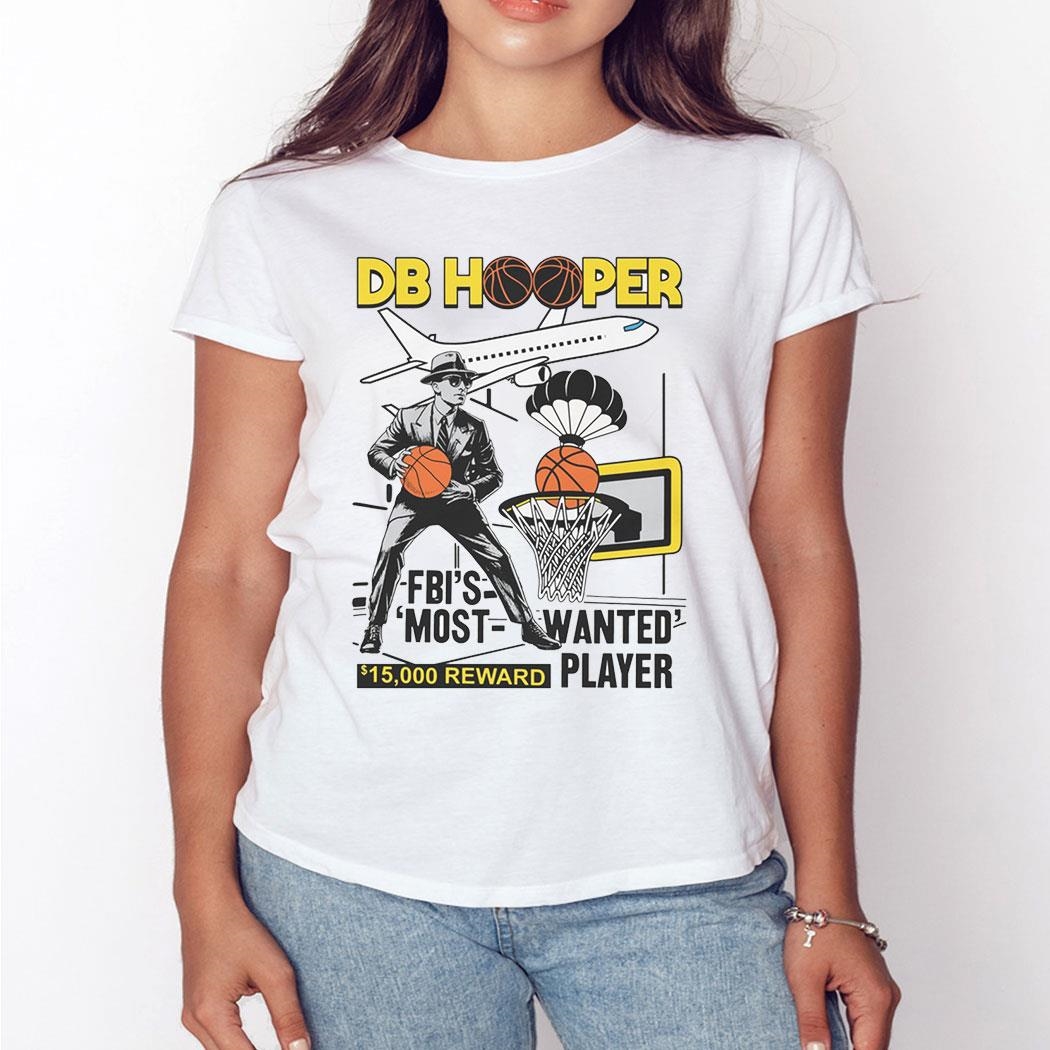 Official Db Hooper Fbi’s ‘most Wanted’ Player Shirt