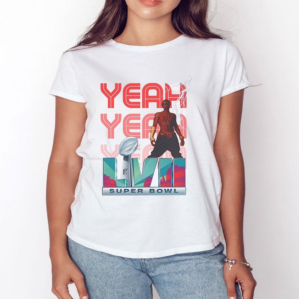 Official Super Bowl Halftime Show 2024 Usher Yeah Yeah Yeah T-shirt Official Super Bowl Halftime Show 2024 Usher Yeah Yeah Yeah T-shirt